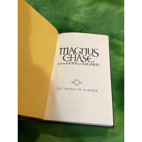 Magnus Chase & The Gods Of Asgard Books 1 & 2 Hardbacks By Rick Riordan VG - Picture 6 of 15